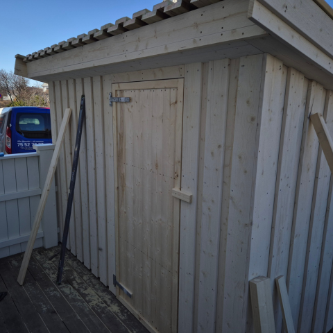 Bygging av lite lager